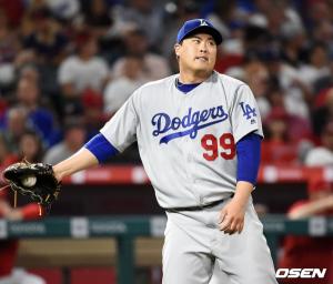 <b>류현진</b> 방어율 1.36... 6이닝 1실점 호투에도 <b>10승 좌절</b>