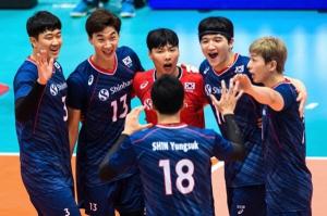 한국 <b>남자배구</b>, 올림픽 예선 <b>네덜란드전 패배</b>... 올림픽 직행 빨간불