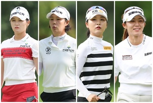 '다승왕 경쟁' <b>박현경</b>·<b>박지영</b>·<b>이예원</b>·배소현, 혈투 예고... KLPGA 메이...