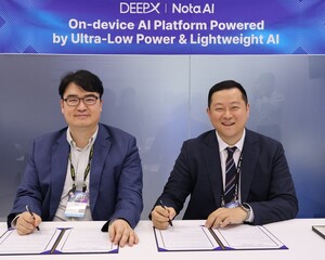 <b>딥엑스</b>-노타, 글로벌 <b>온디바이스 AI</b> 시장 선점 전략 협업