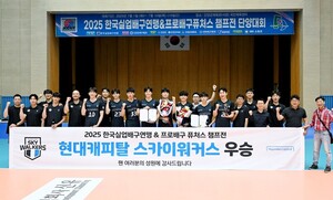 남자부 <b>현대캐피탈</b>·여자부 GS칼텍스, 배구 <b>퓨처스 챔프전</b> 우승