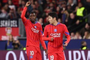 '<b>이강인</b> 교체 출전' <b>PSG</b>, <b>레버쿠젠</b>에 7-2 완승… UCL 3연승·선두 질주