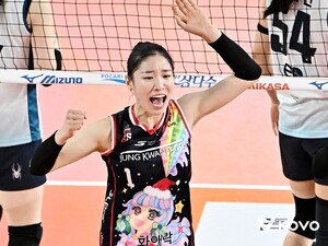 <b>인쿠시 데뷔</b>+염혜선 복귀에도… 프로배구 <b>정관장</b>, GS칼텍스에 1-3 역전패