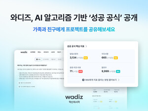 와디즈, AI 알고리즘 기반 '와디즈 성공 공식' 공개 - 뉴스 썸네일 이미지