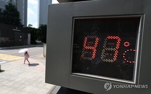 <b>입추</b> 앞두고 40도 폭염 서울 찾아온다
