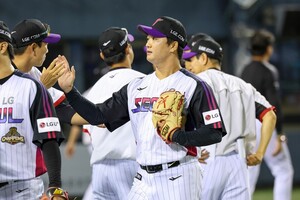 '고우석 세이브' 프로야구 LG, 삼성 잡고 5연승